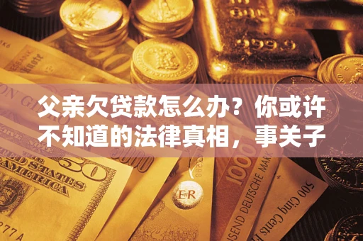 北京父亲欠贷款怎么办？你或许不知道的法律真相，事关子女未来