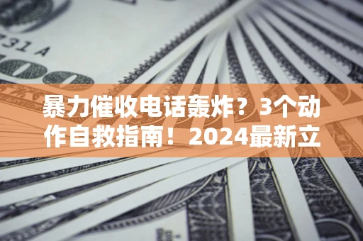 北京暴力催收电话轰炸？3个动作自救指南！2024最新立案标准全解析