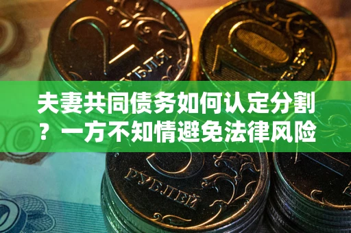 北京夫妻共同债务如何认定分割？一方不知情避免法律风险必看！